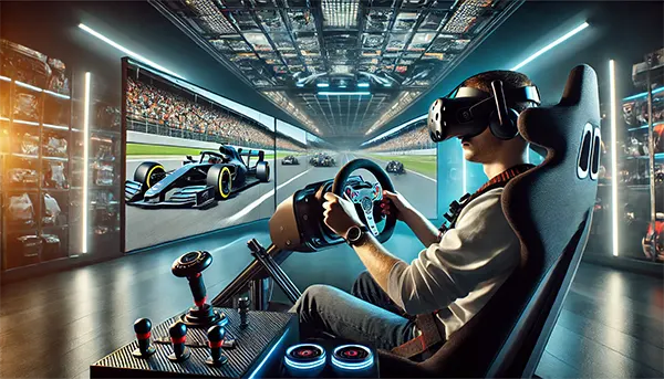 Esports car racing simulators