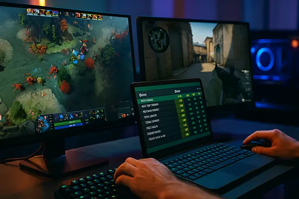 Esports odds monitor