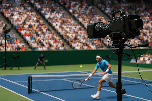 Electronic line call