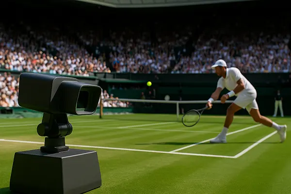 Electronic line call