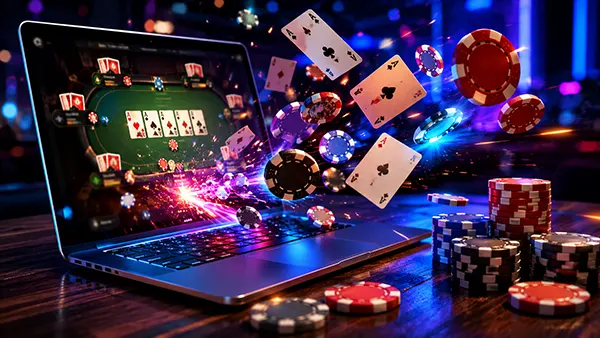 Poker tournament table