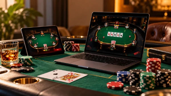Massive poker tournament