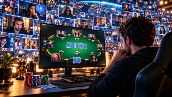 Massive poker tournament